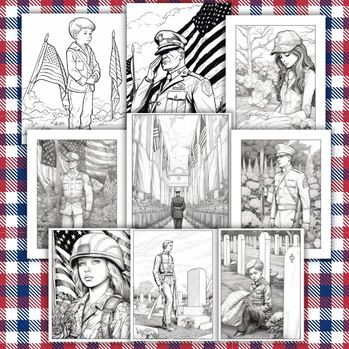 40 Free Memorial Day Printable Coloring Pages Home Faith Family