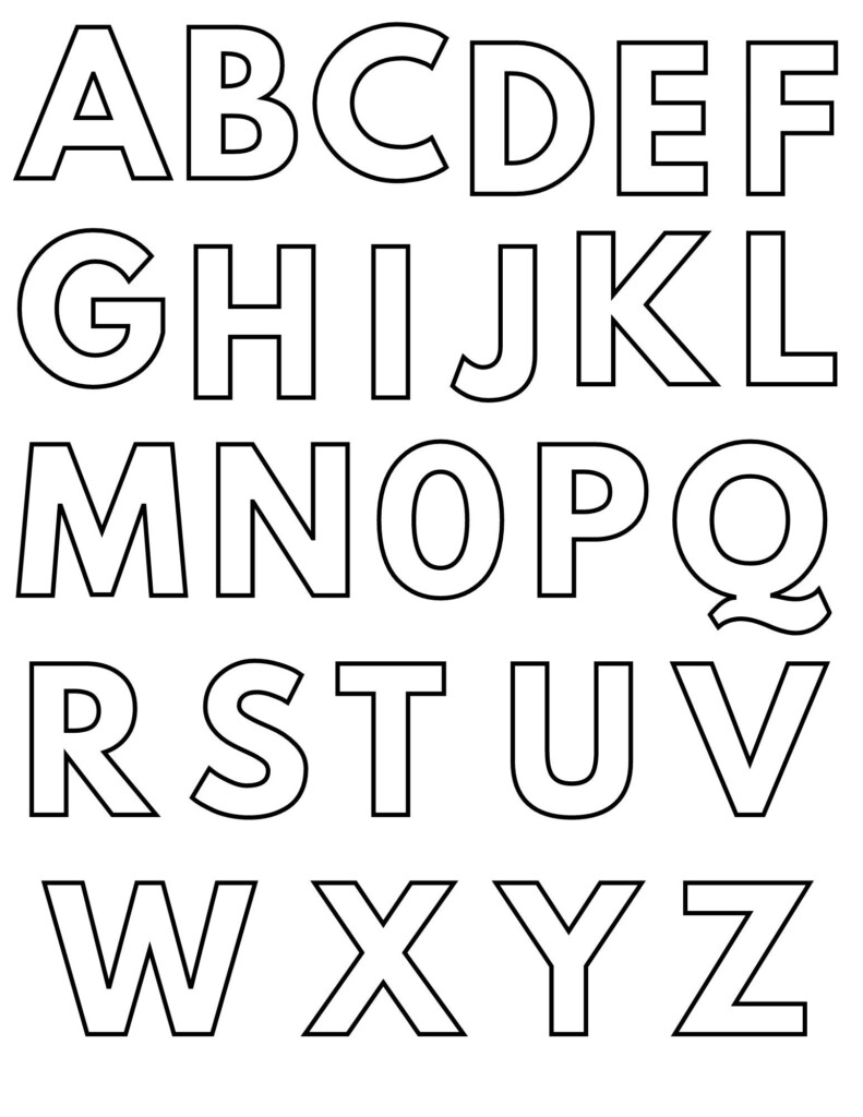Alphabet Coloring Sheets Printable Coloring Pages For Kids Etsy