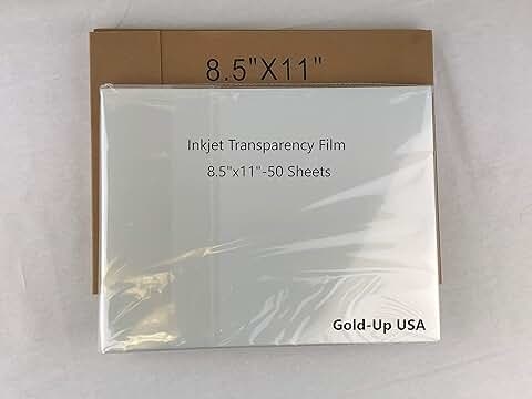 Amazon Printable Transparency Sheets