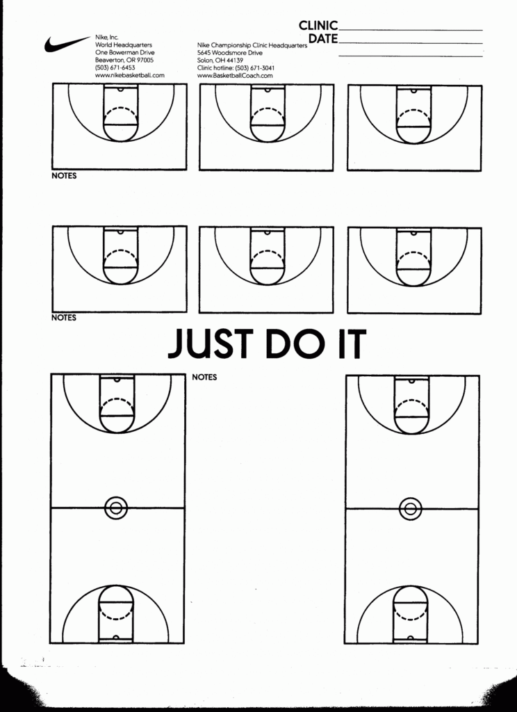 Basketball Printable Play Sheets Printable And Enjoyable Learning