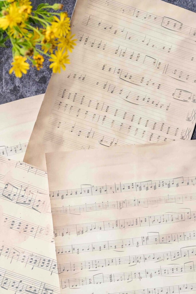 Beautiful Free Vintage Sheet Music Printable