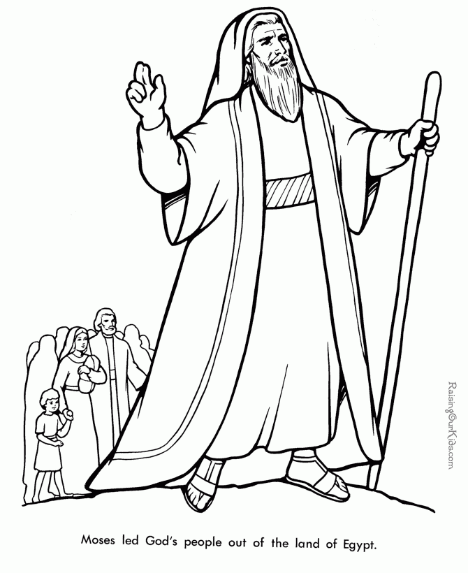 Bible Coloring Sheets 009