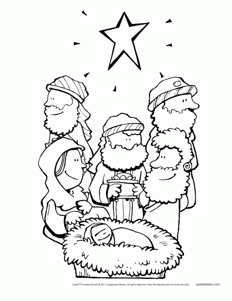 Bible Story Printable Coloring Sheets