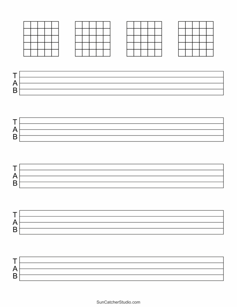 Blank Sheet Music Free Printable Staff Paper Free Printables 