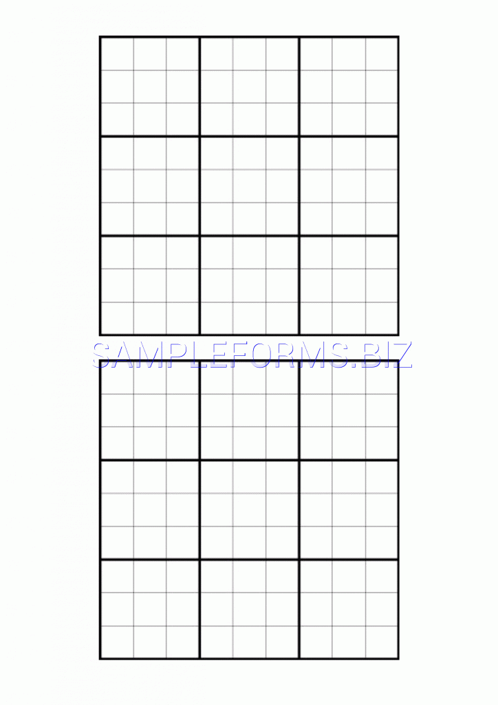 Blank Sudoku Printable Pdf Sudoku Puzzles Printable