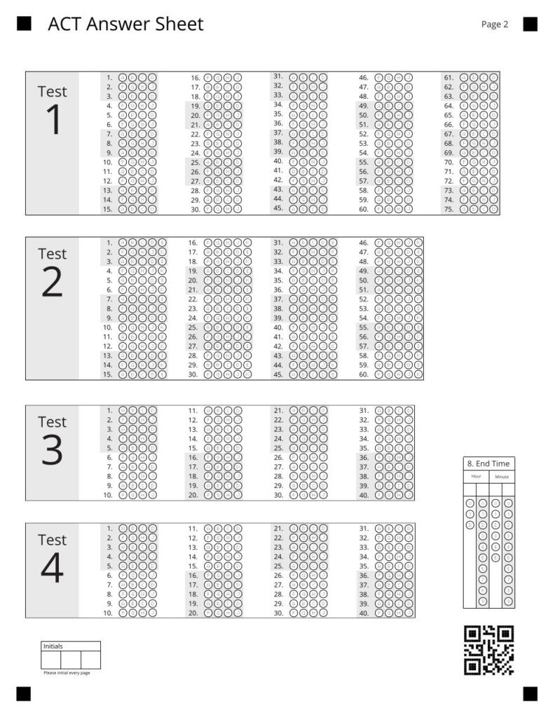 Bubble Sheet Printable