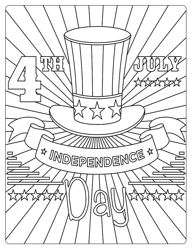 Calendar July Coloring Page Free Printable Coloring Pages For Kids