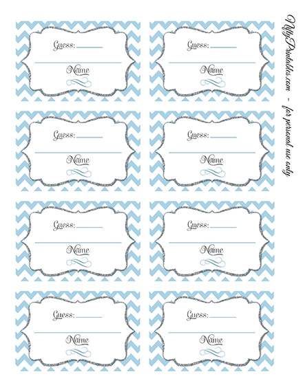 Candy Guessing Game Free Printable Printable Templates By Nora
