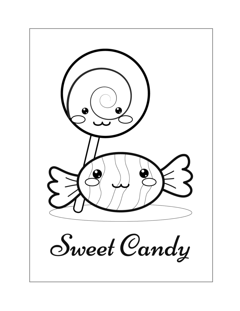 Candy Patterns Printables Candy Coloring Sheets Printables Free 