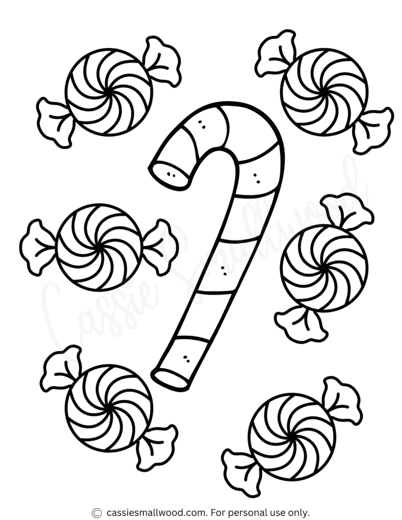 Candy Patterns Printables Candy Coloring Sheets Printables Free