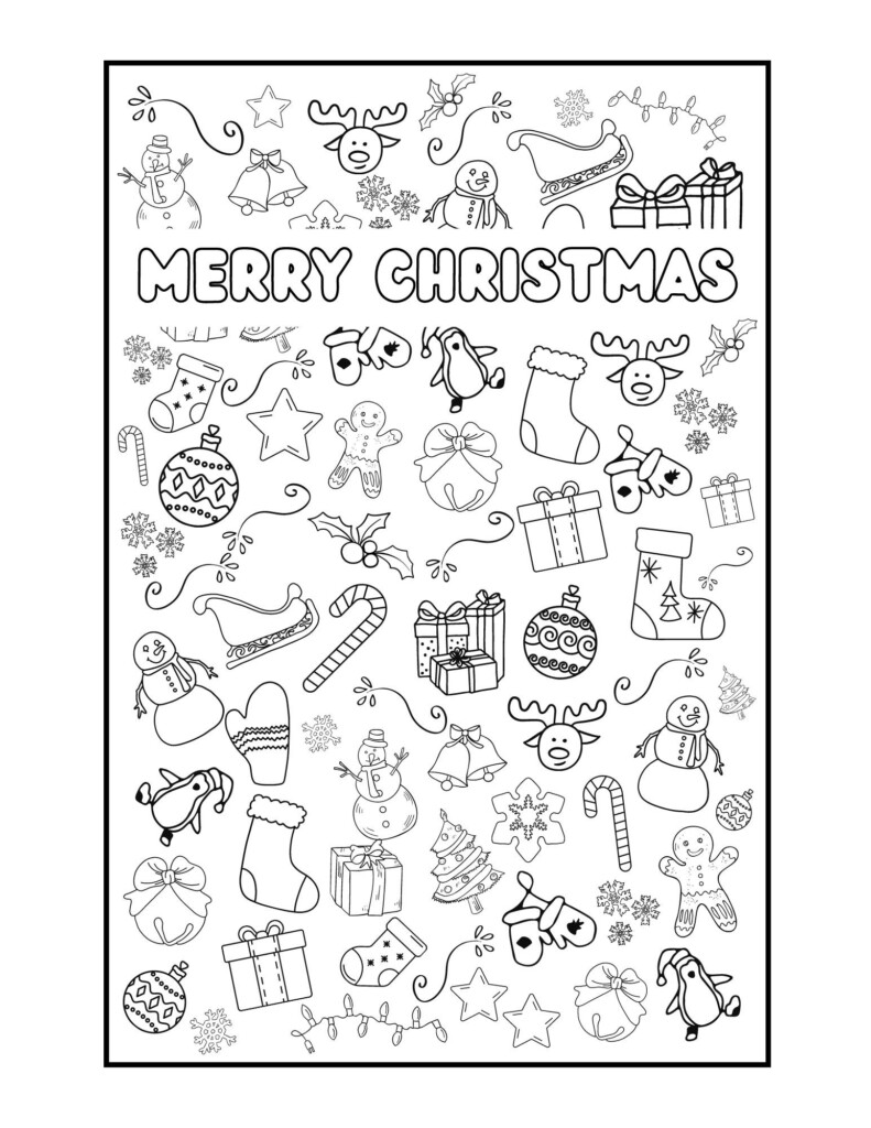 Christmas Activity And Coloring Sheets For Kids Minnesota Parent