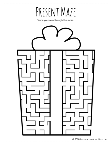 Christmas Activity Pack FREE Printables Worksheets Library