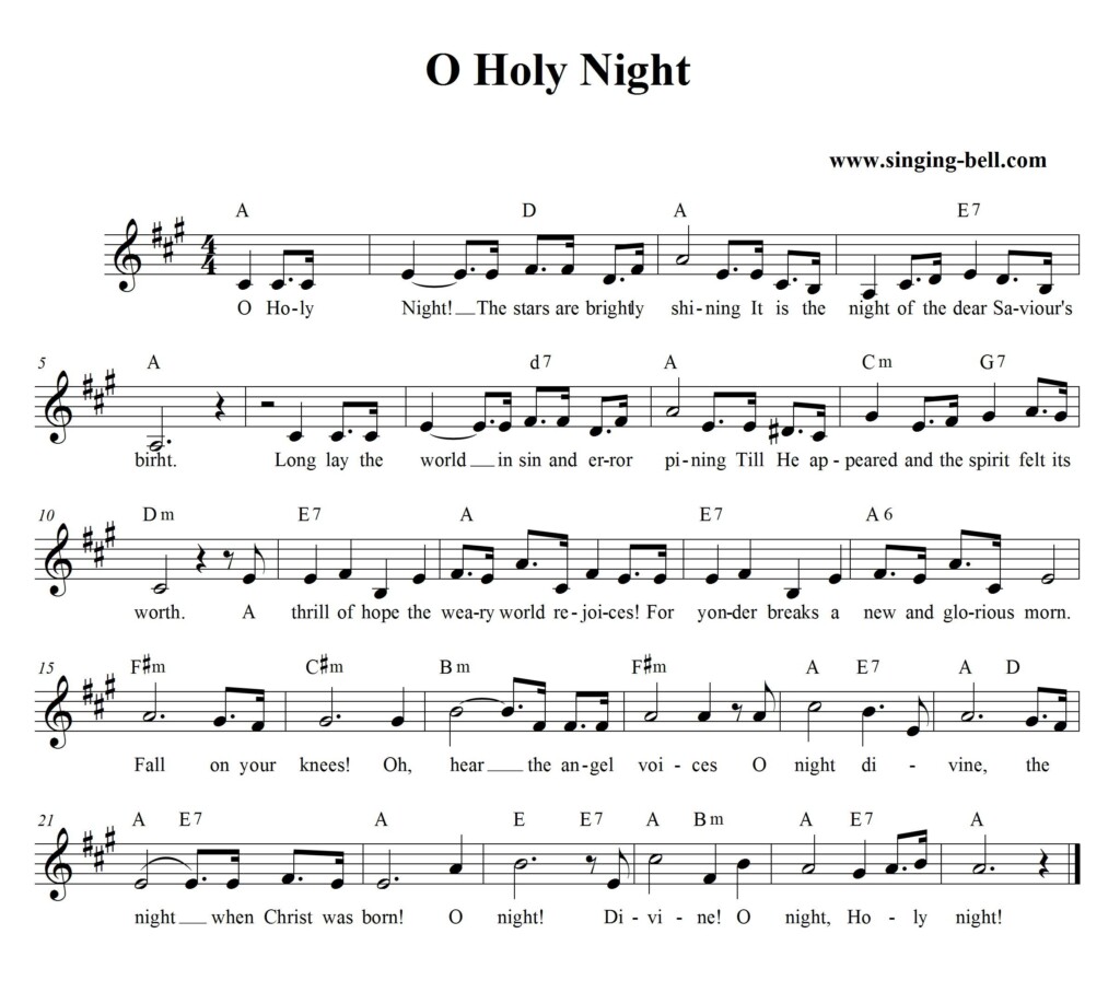 Christmas Carol Sheet Music 30 Free Scores To Download Free 