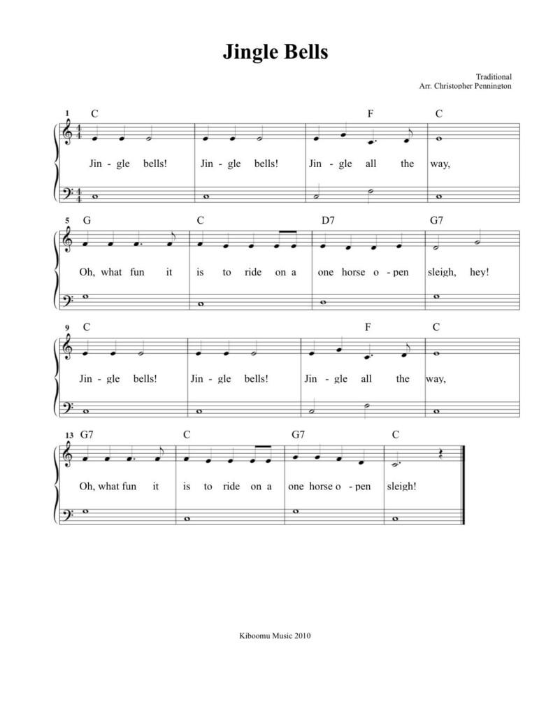 Christmas Songs Piano Sheet Music Free Printable Free Printable