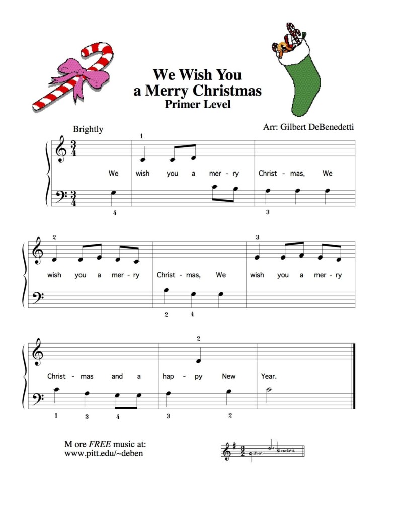 Christmas Songs Piano Sheet Music Free Printable Printable New Year 