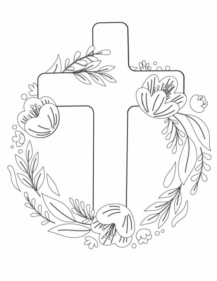 Cross Coloring Pages Cross Coloring Sheets Printable Free Coloring