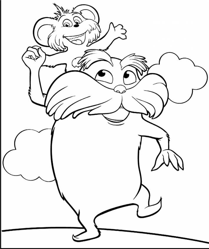 Dr Seuss Coloring Sheets Printable Printable Yearly Calendar