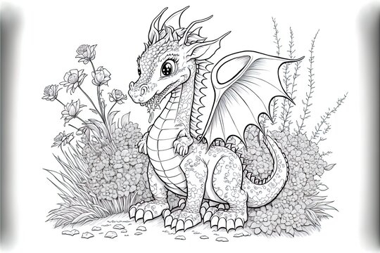 Dragon Coloring Pictures Free Infoupdate