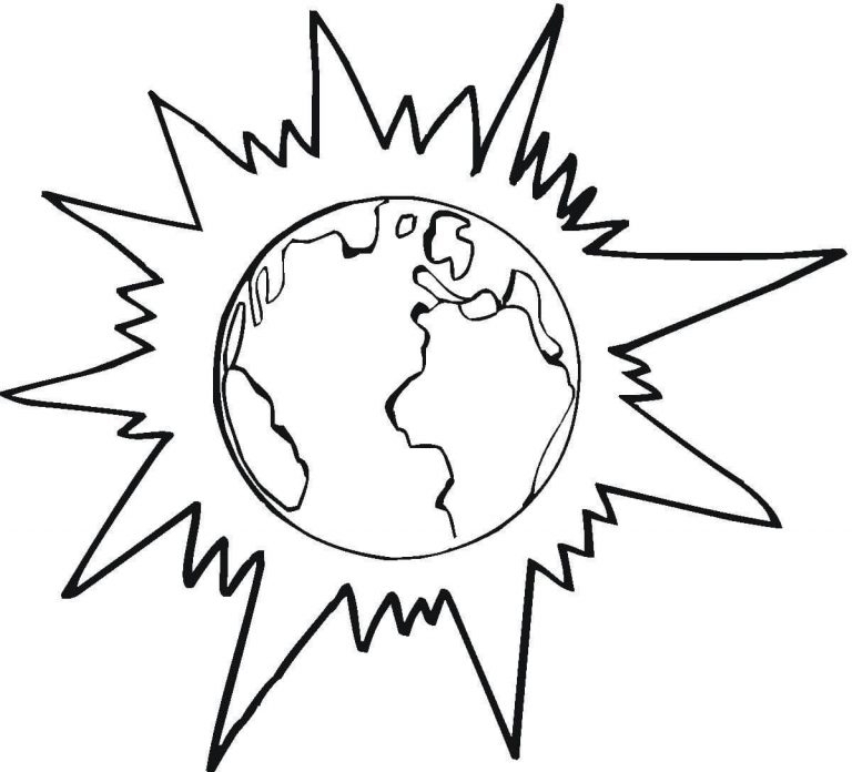 Eclipse Coloring Pages Universe Themes Educative Printable