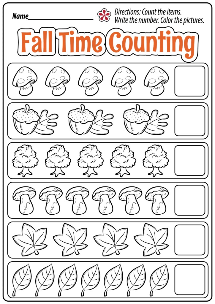 Fall Activity Sheets Printable