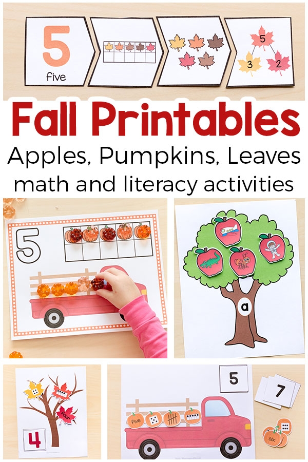 Fall Activity Sheets Printable