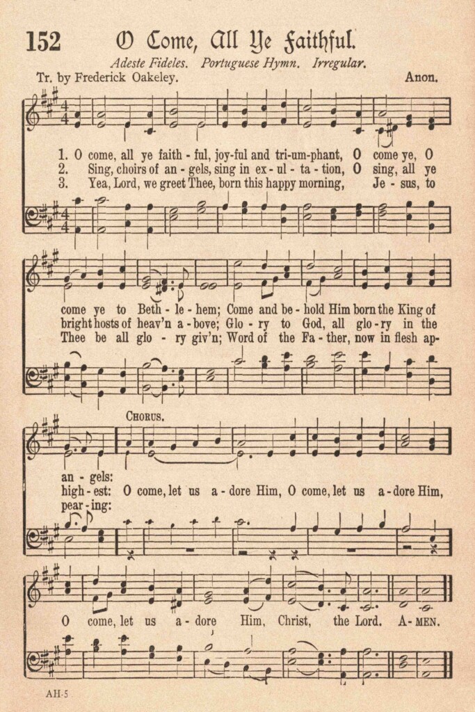 Free Christmas Music Sheets Printable FREE Printable A Z