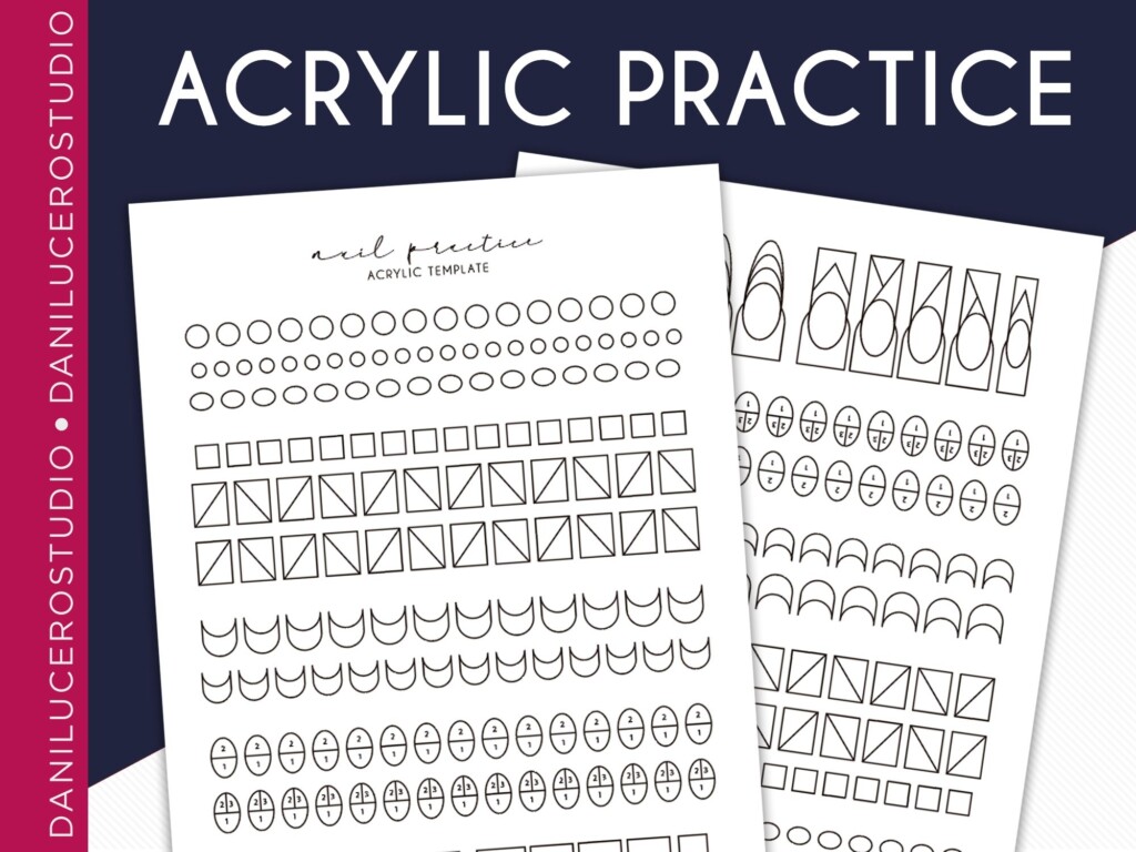 Free Printable Acrylic Nail Practice Sheet Udlvirtual esad edu br