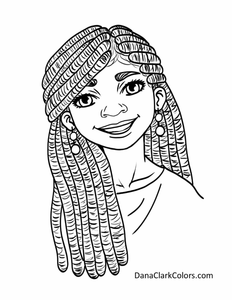 Free Printable African American Coloring Sheets Mackenzie Kingsley