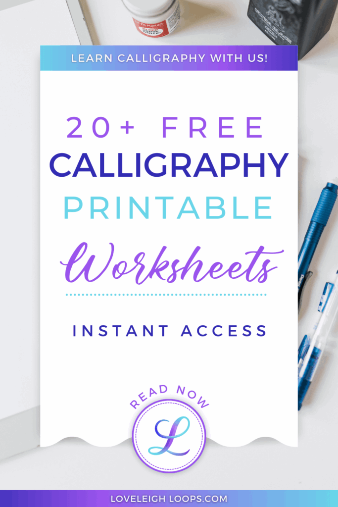 Free Printable Calligraphy Sheets For Beginners Download Free 