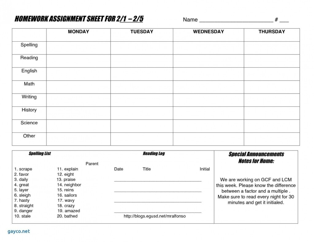 Free Printable Cna Daily Assignment Sheets FREE Printable A Z