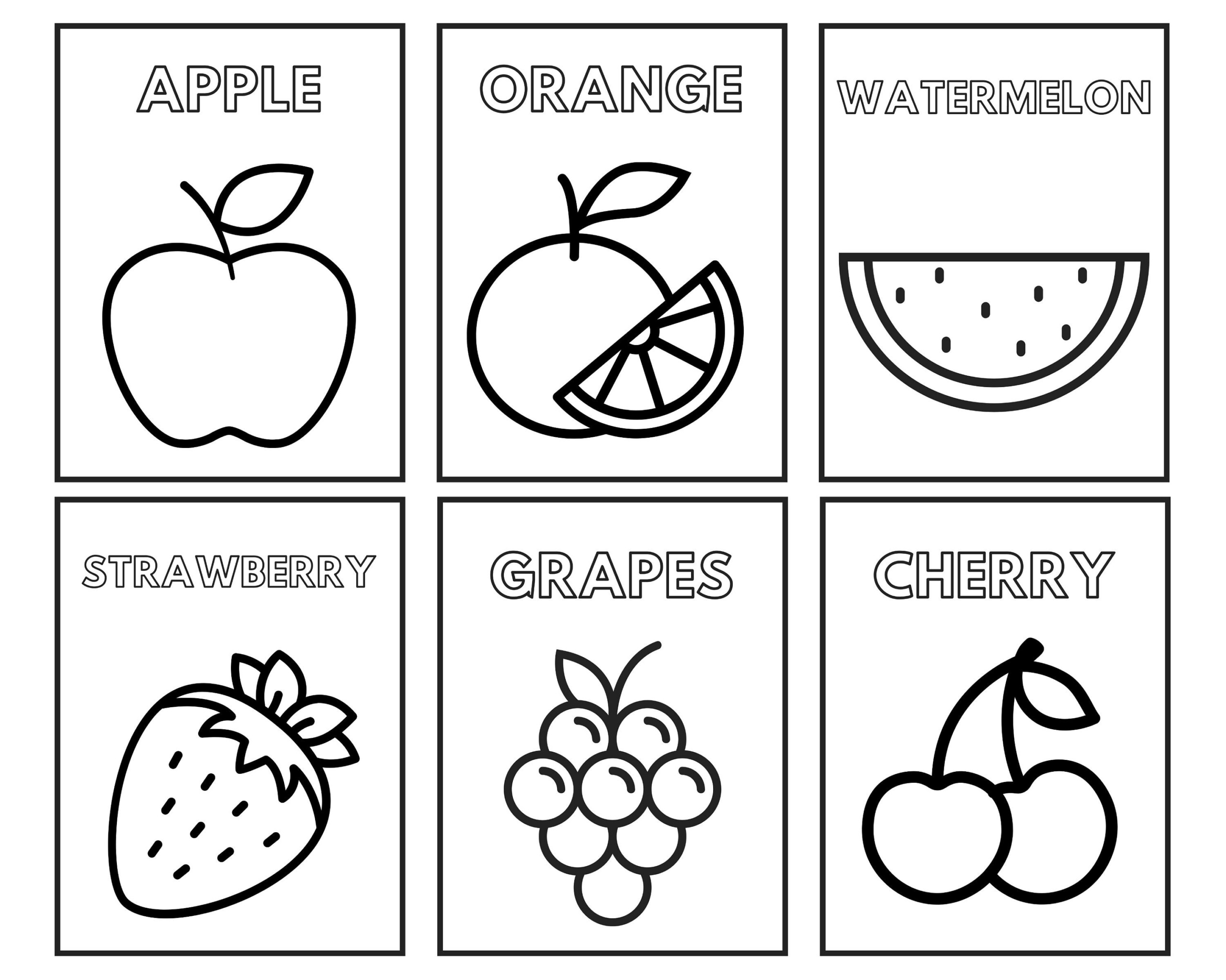 Free Printable Coloring Pages Of Fruits And Vegetables Free Coloring