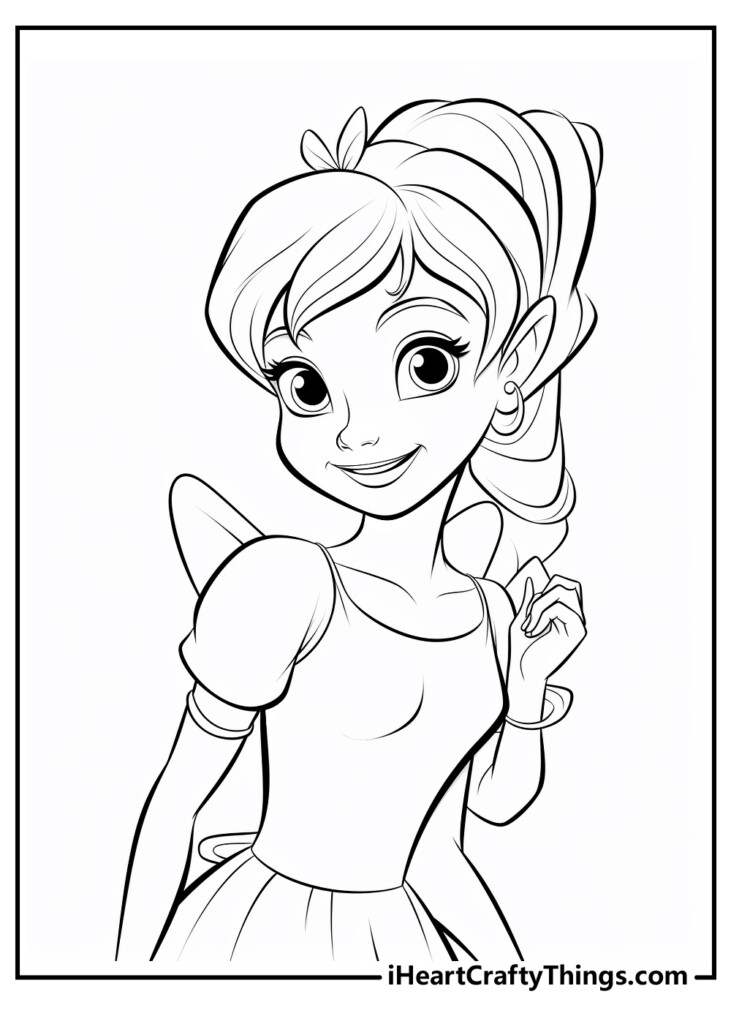 Free Printable Coloring Pages Tinkerbell Download Free Printable 