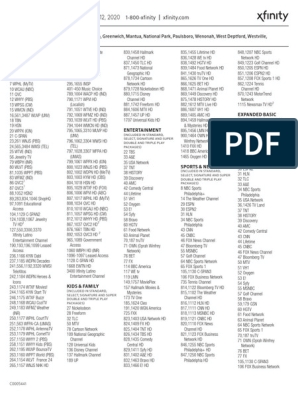 Free Printable Comcast Channel Guide Houston Download Free Printable 