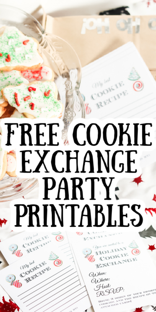 Free Printable Cookie Exchange Sign Up Sheet