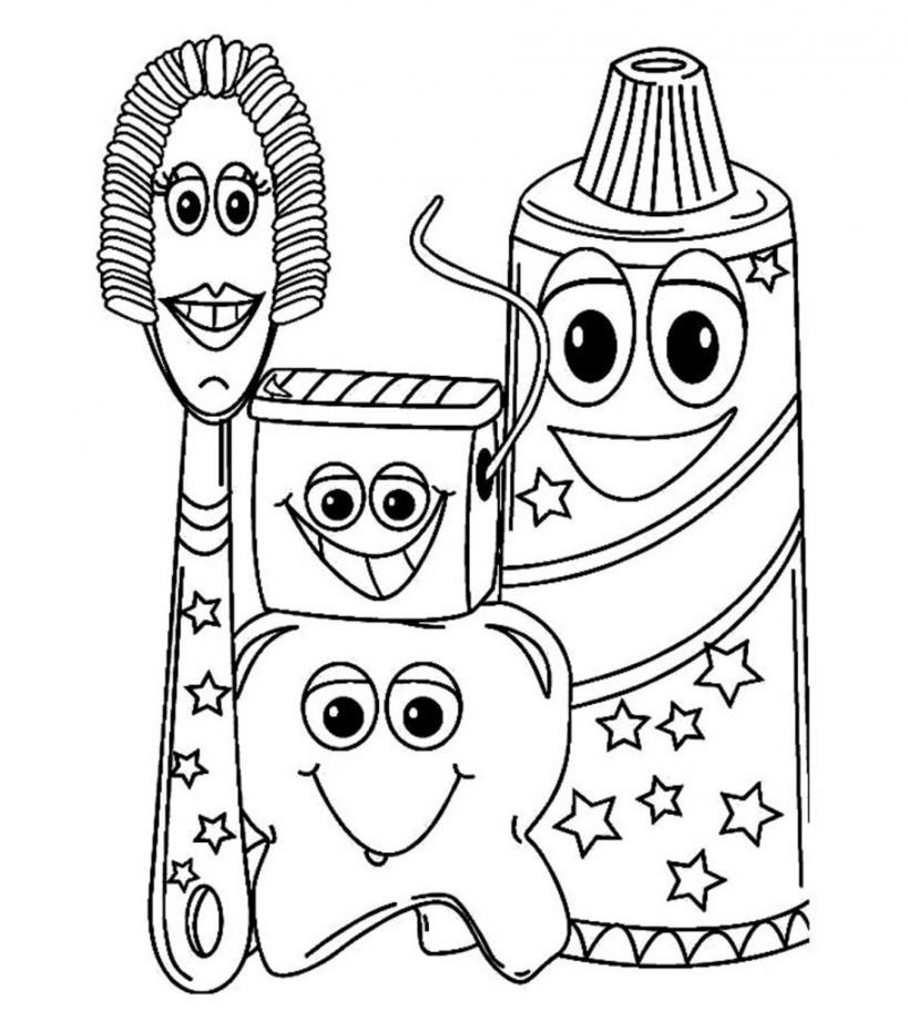 Free Printable Dental Activity Sheets FREE Printable A Z