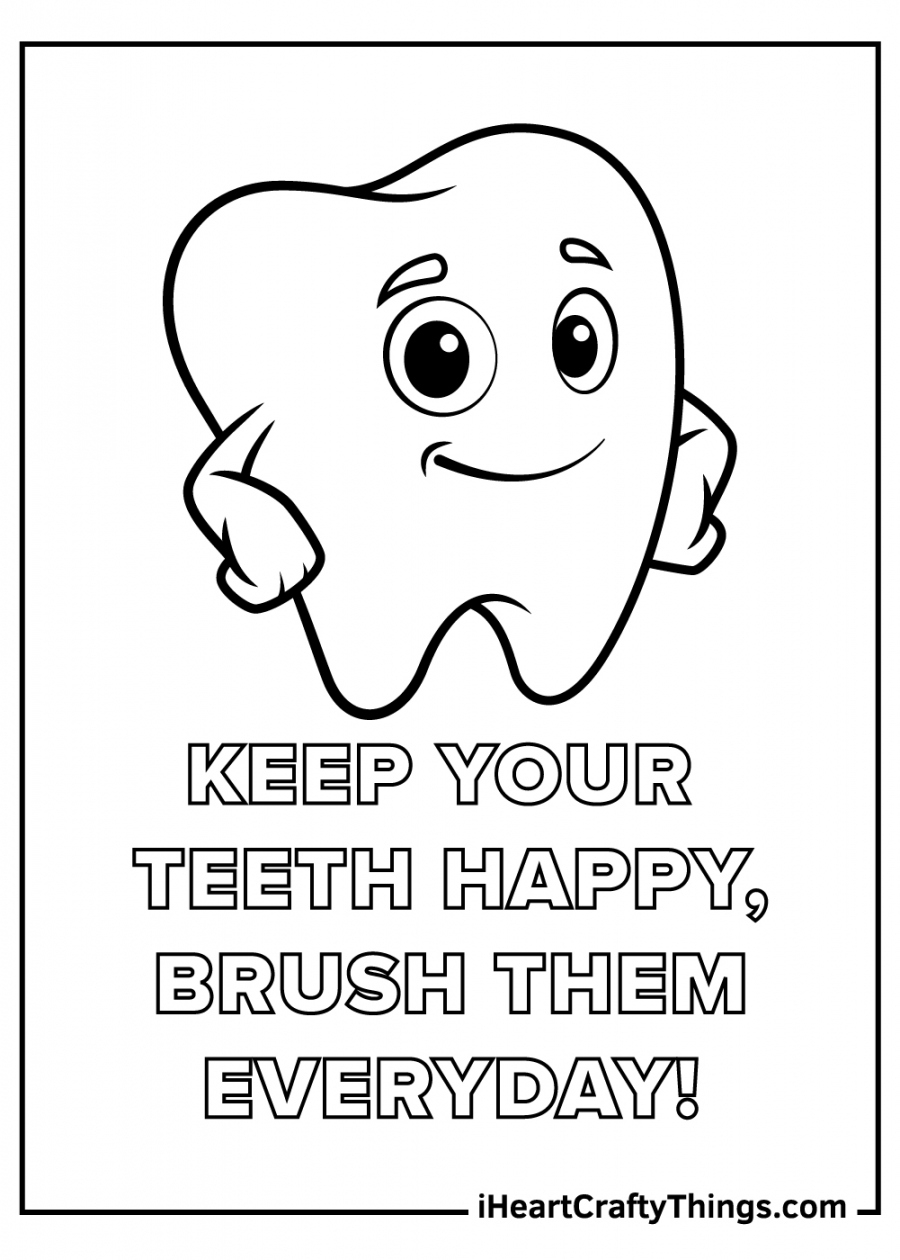 Free Printable Dental Activity Sheets FREE Printable A Z