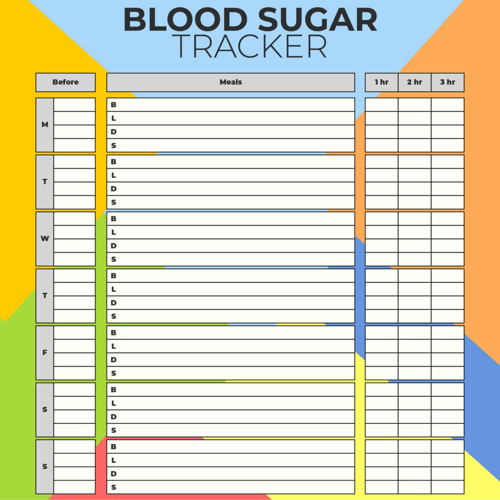 Free Printable Diabetic Log Sheets Printable New Year Banners