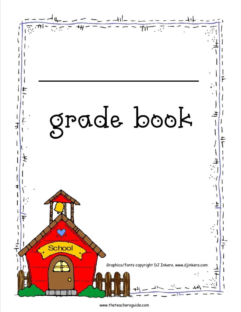 Free Printable Gradebook Sheets For Teachers Free Printable