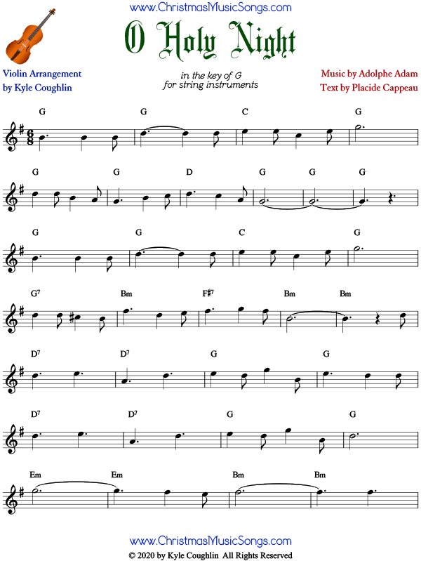 Free Printable Sheet Music O Holy Night Holy Night Sheet Celine Dion 