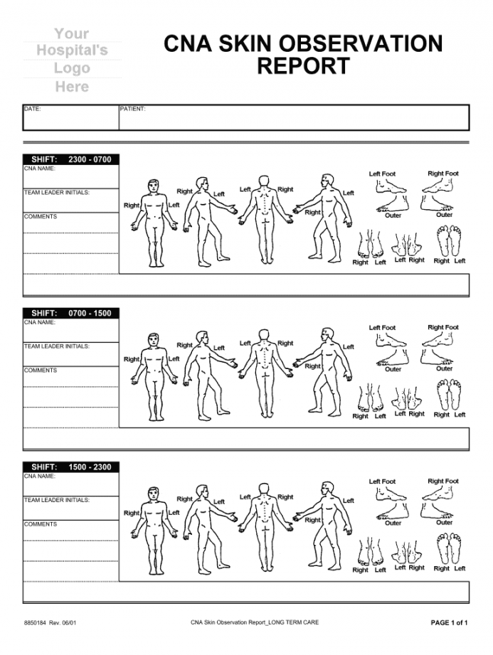 Free Printable Shower Sheets For Cna FREE Printable A Z