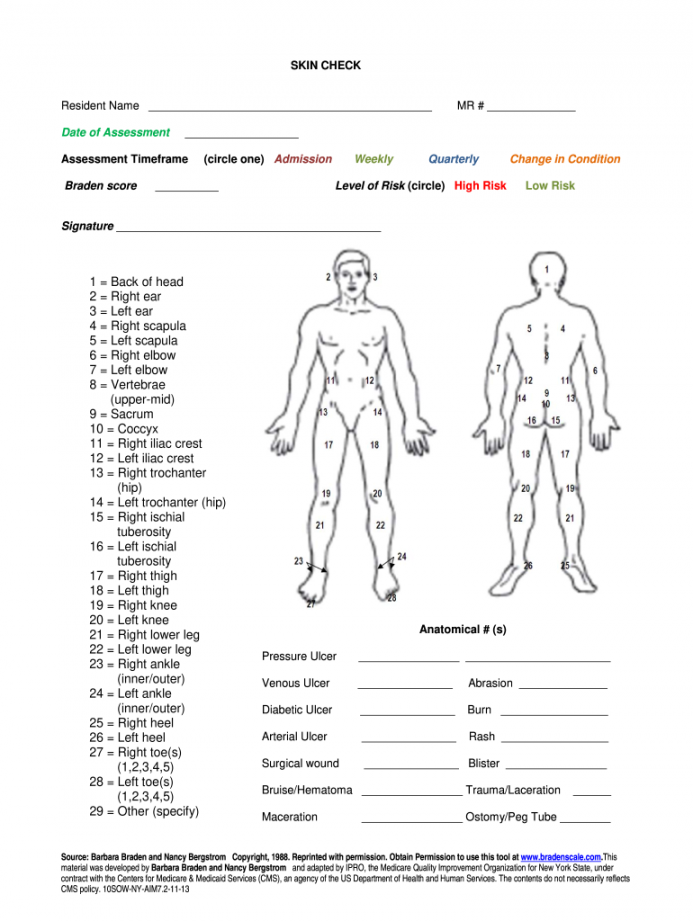Free Printable Shower Sheets For Cna FREE Printable A Z