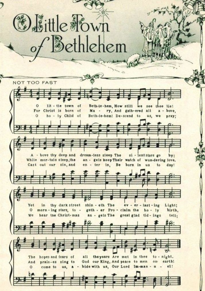 Free Printable Vintage Christmas Music Sheets Dev onallcylinders
