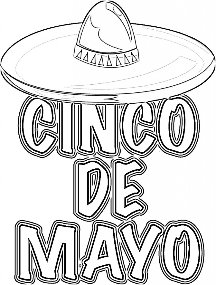 Get This Cinco De Mayo Coloring Pages Online Printable 56776