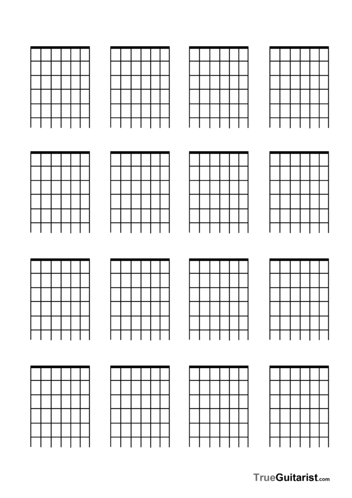Guitar Chord Chart Printable Printable Sight Words List