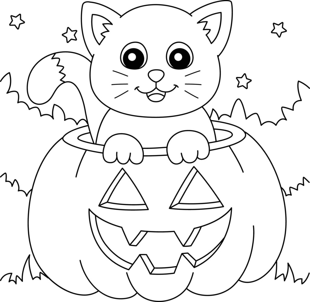 Halloween Pumpkin Coloring Sheet Printable SimplyColoringPages