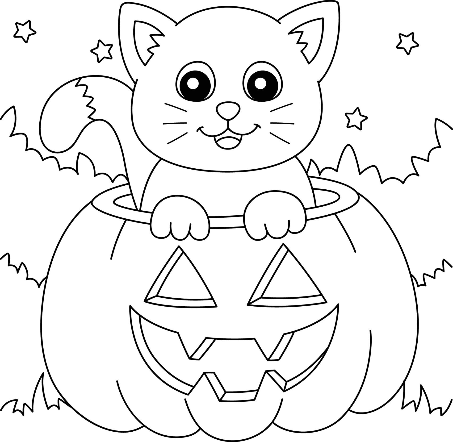 Halloween Pumpkin Coloring Sheet Printable SimplyColoringPages