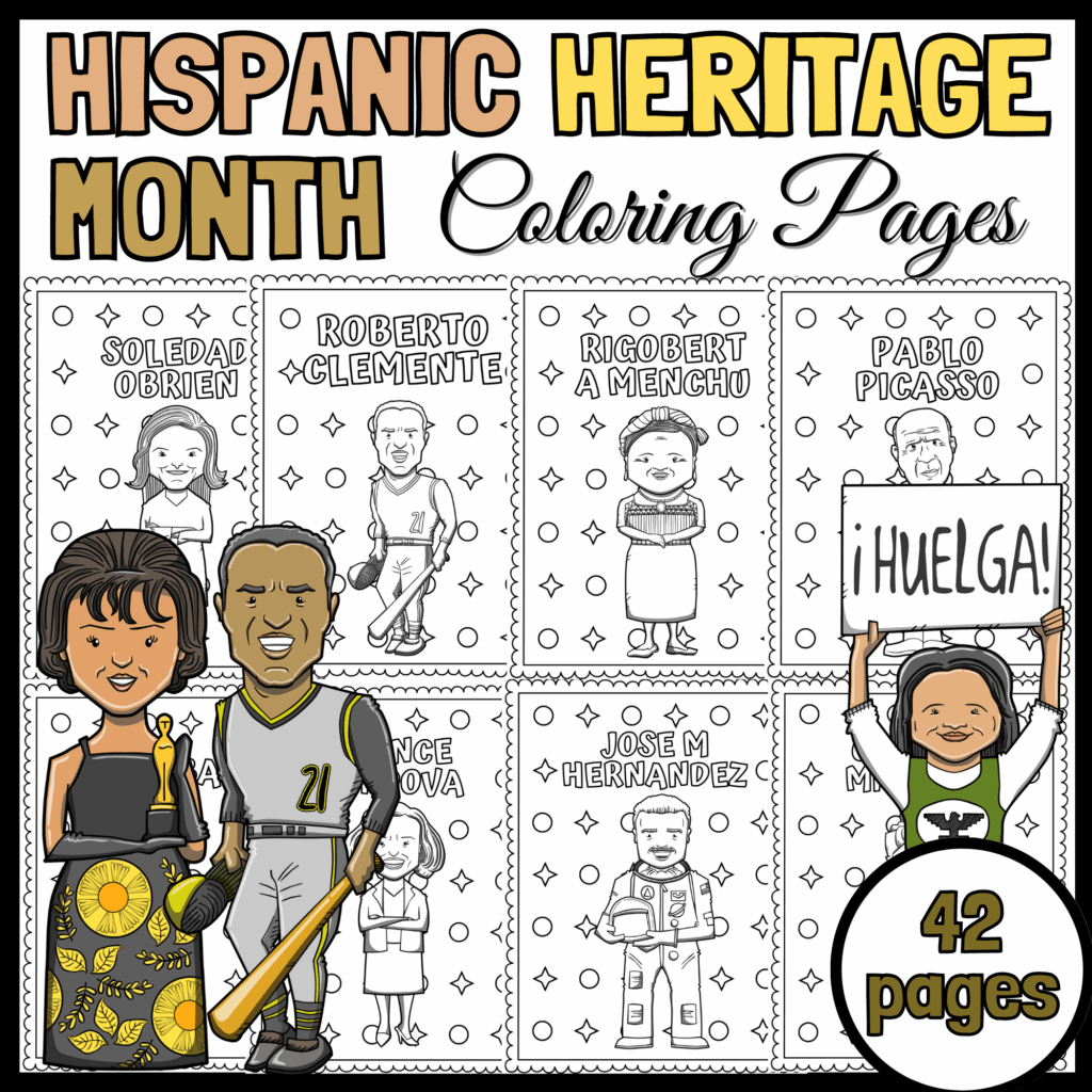 Hispanic Heritage Month Coloring Pages Hispanic Heritage Month 