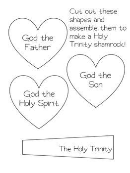 Holy Trinity Activity Sheets