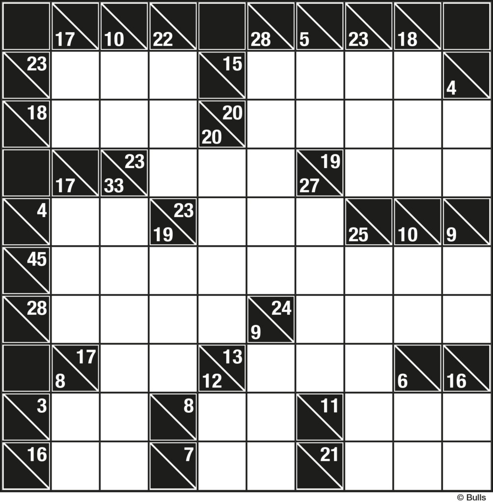 Kakuro Puzzle Cheat Sheet Printable Pdf Download Vrogue co