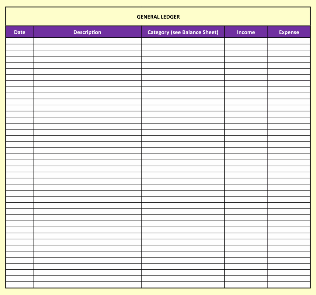 Ledger Balance Sheet 10 Free PDF Printables Printablee